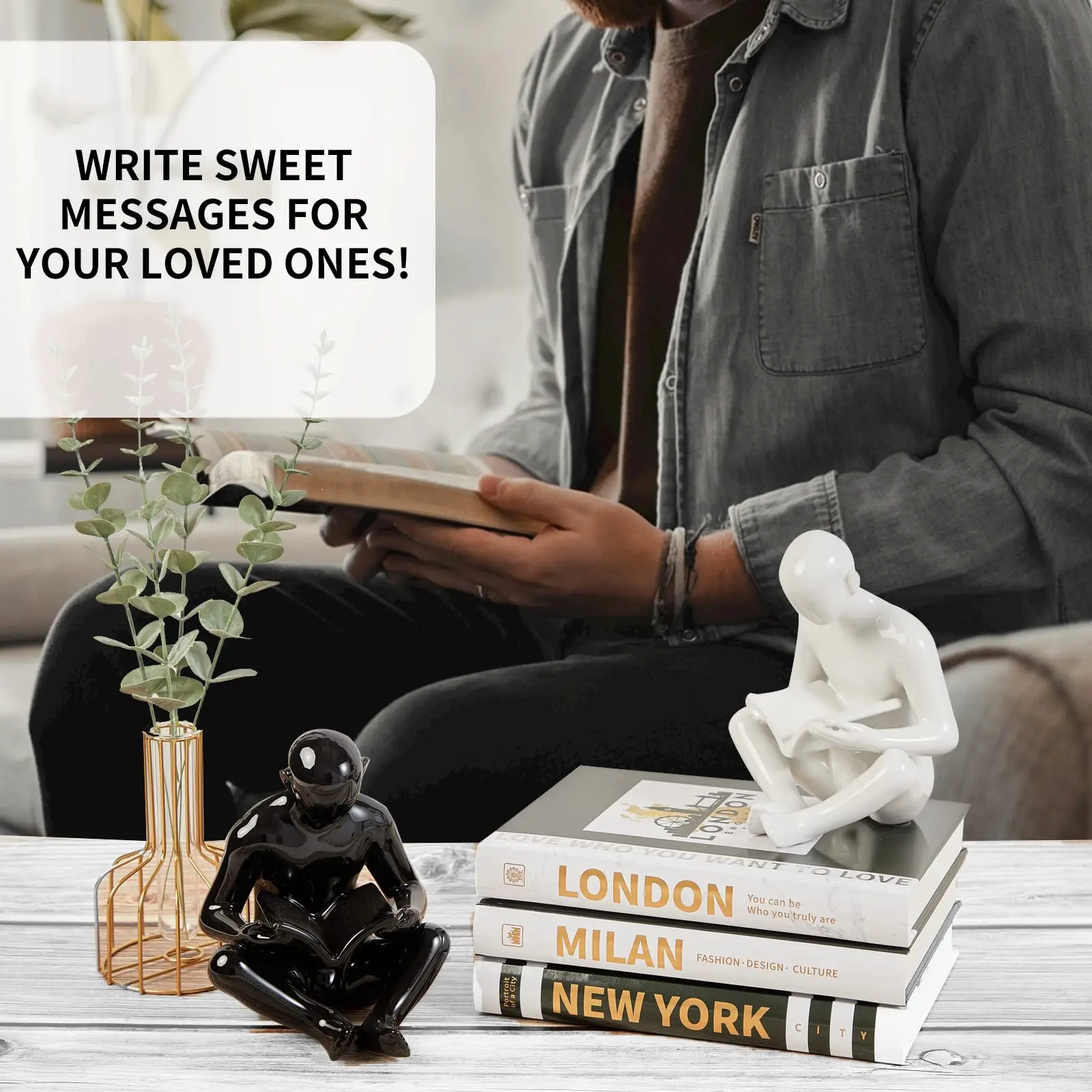 Custom Wholesale Blank Fashion Home Decoration Coffee Table Decorative Book