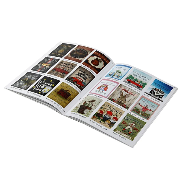 Мягкая обложка дизайн пользовательской брошюры/Листовка/каталог книга печать в Китае