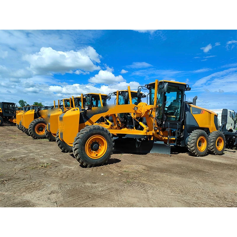 Brand 140hp Small Motor Grader with Dozer Blade and Ripper 4140D