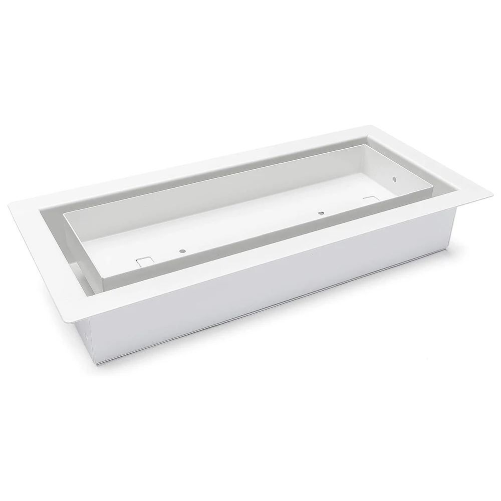 Lakeso 4x10 дюймов Напольный воздушный гриль Hvac сплошной съемный металлический вентиляционный напольный регистр вентиляционные отверстия