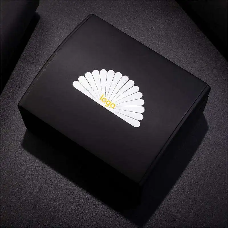 Better Hot Sale Black Velvet Watch Luxury Packing Box Wholesale Custom Logo Lacquer Single Watch Storage Box