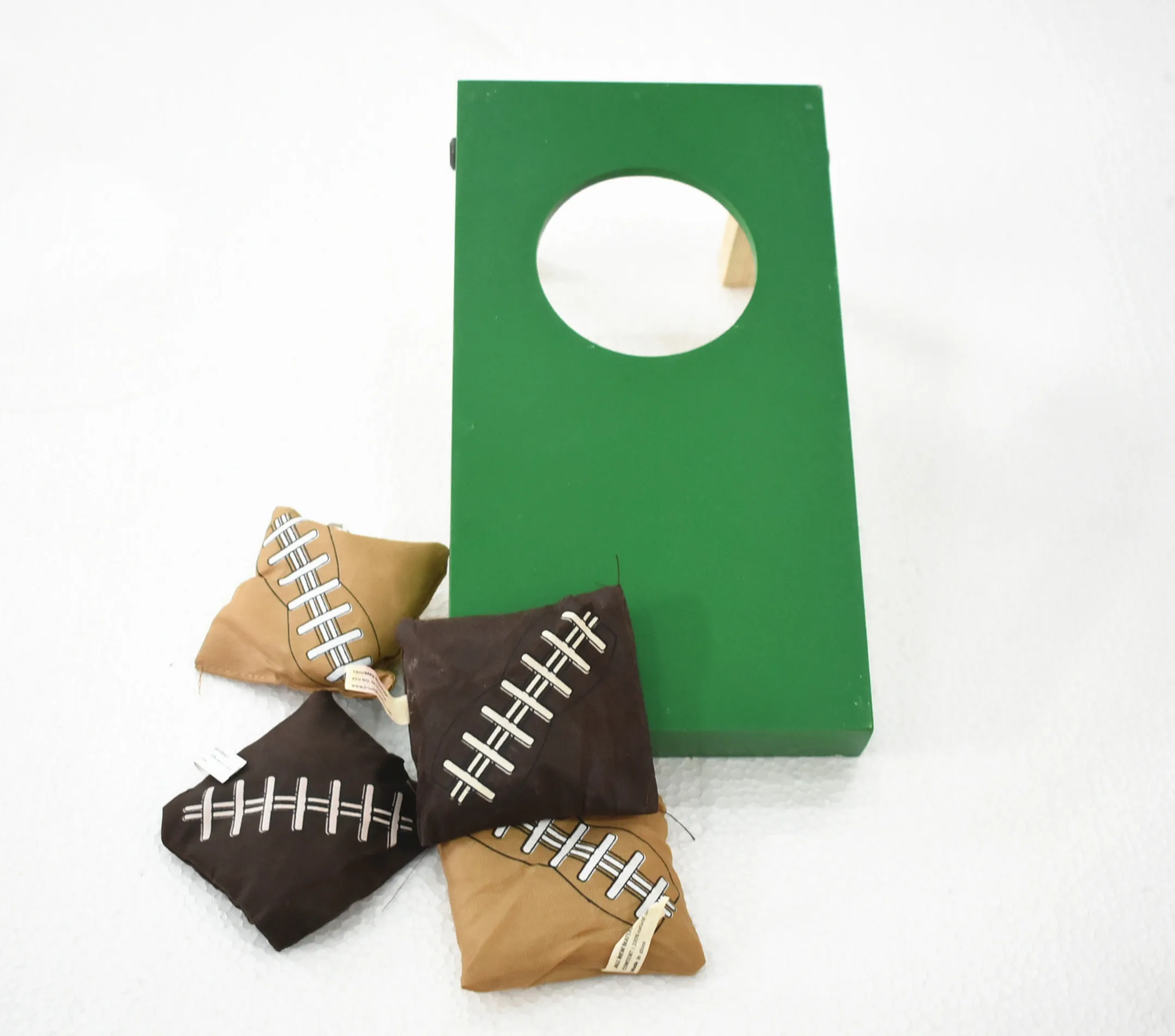 mini cornhole boards and cornhole game  bean bag toss corn hole game