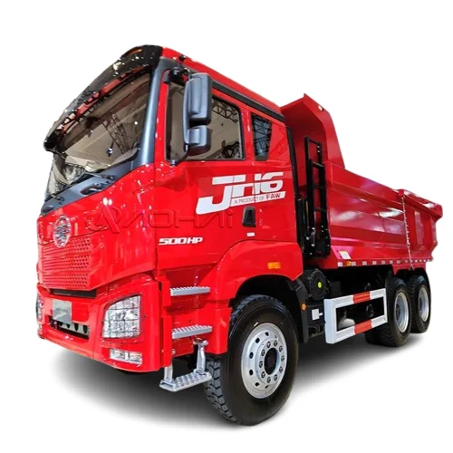 FAW Diesel Dump Truck 6x4 Drive Wheel Heavy Truck Euro 2 Emission 30T Hydraulic Dump Truck