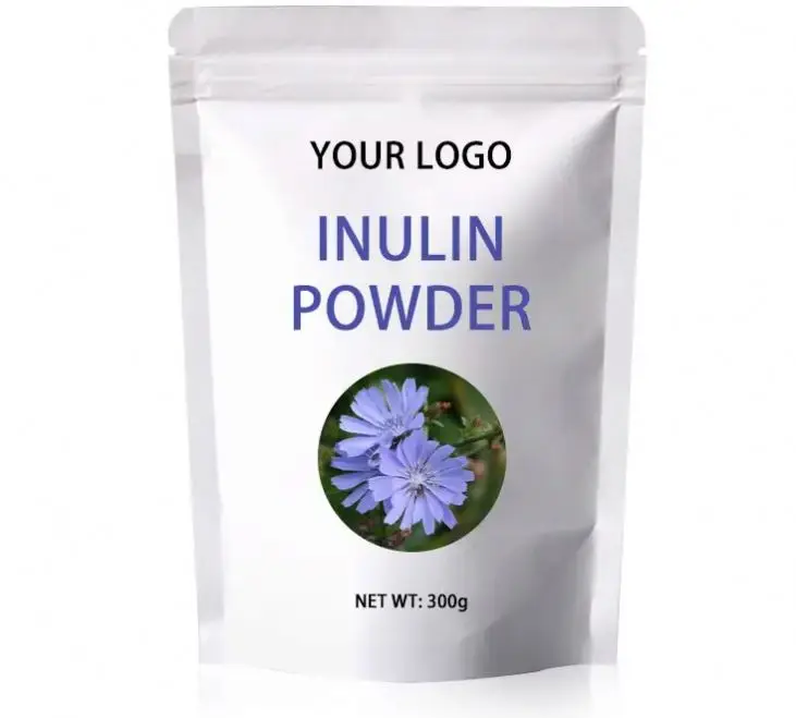 Premium Quality Inulin Extract powder with natural prebiotics and fiber Support printing logo Label customization