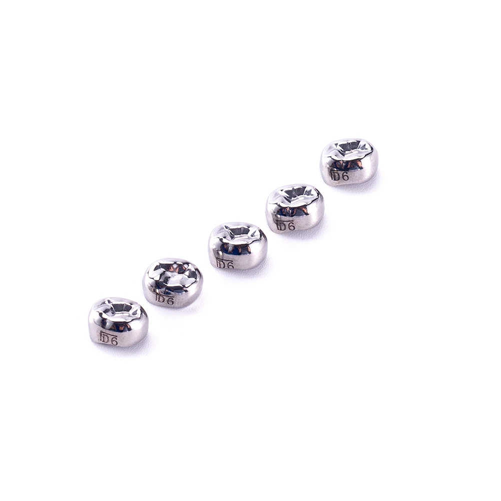 SS material Dentistry molar crown teeth crown for kids teeth