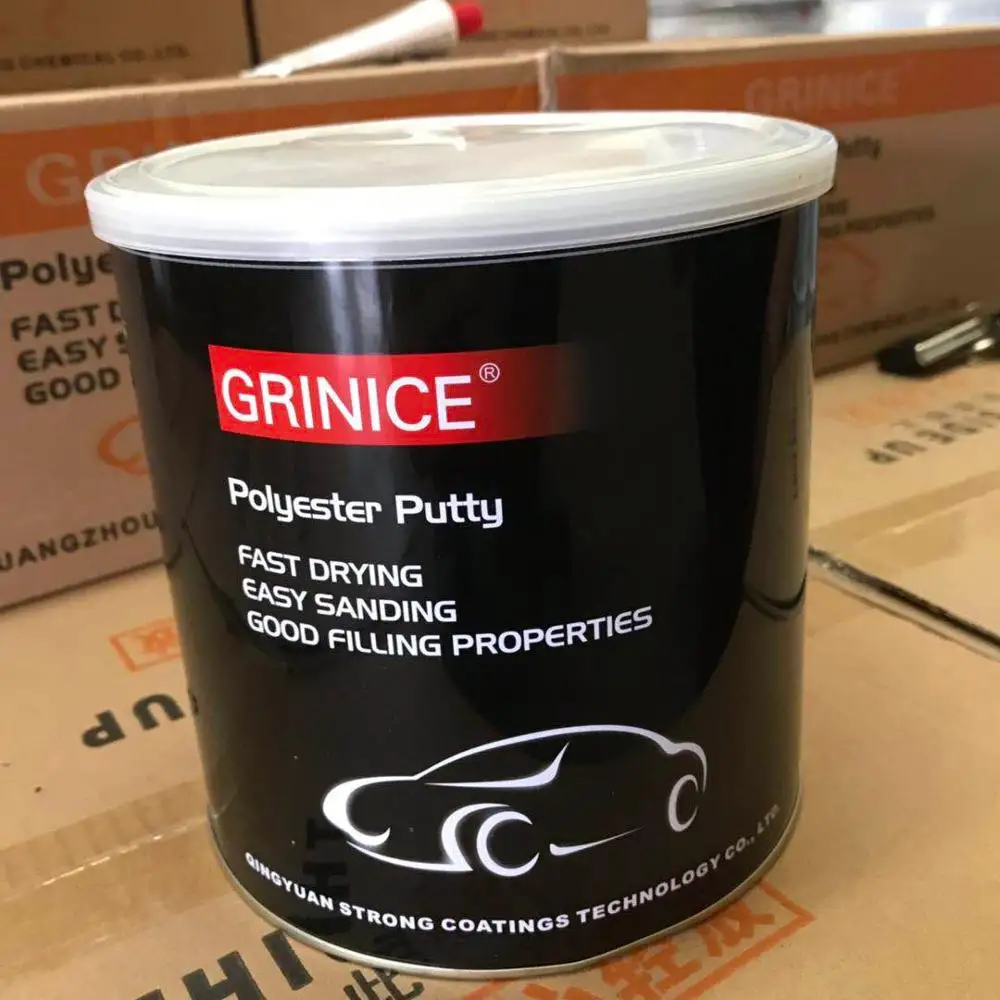 Good coverage Auto Refinish Paint Fast Drying Light weight alloy putty