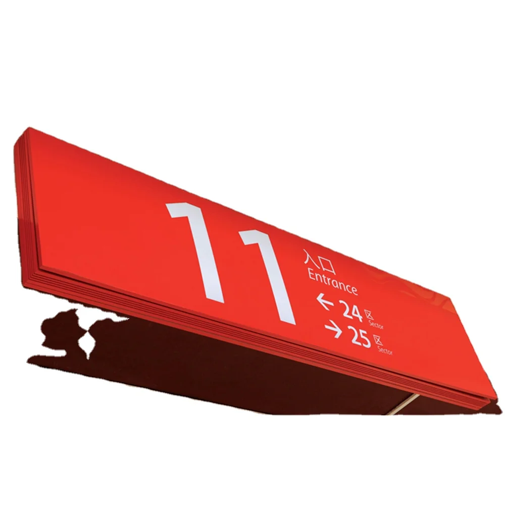 Sports stadium signs project case