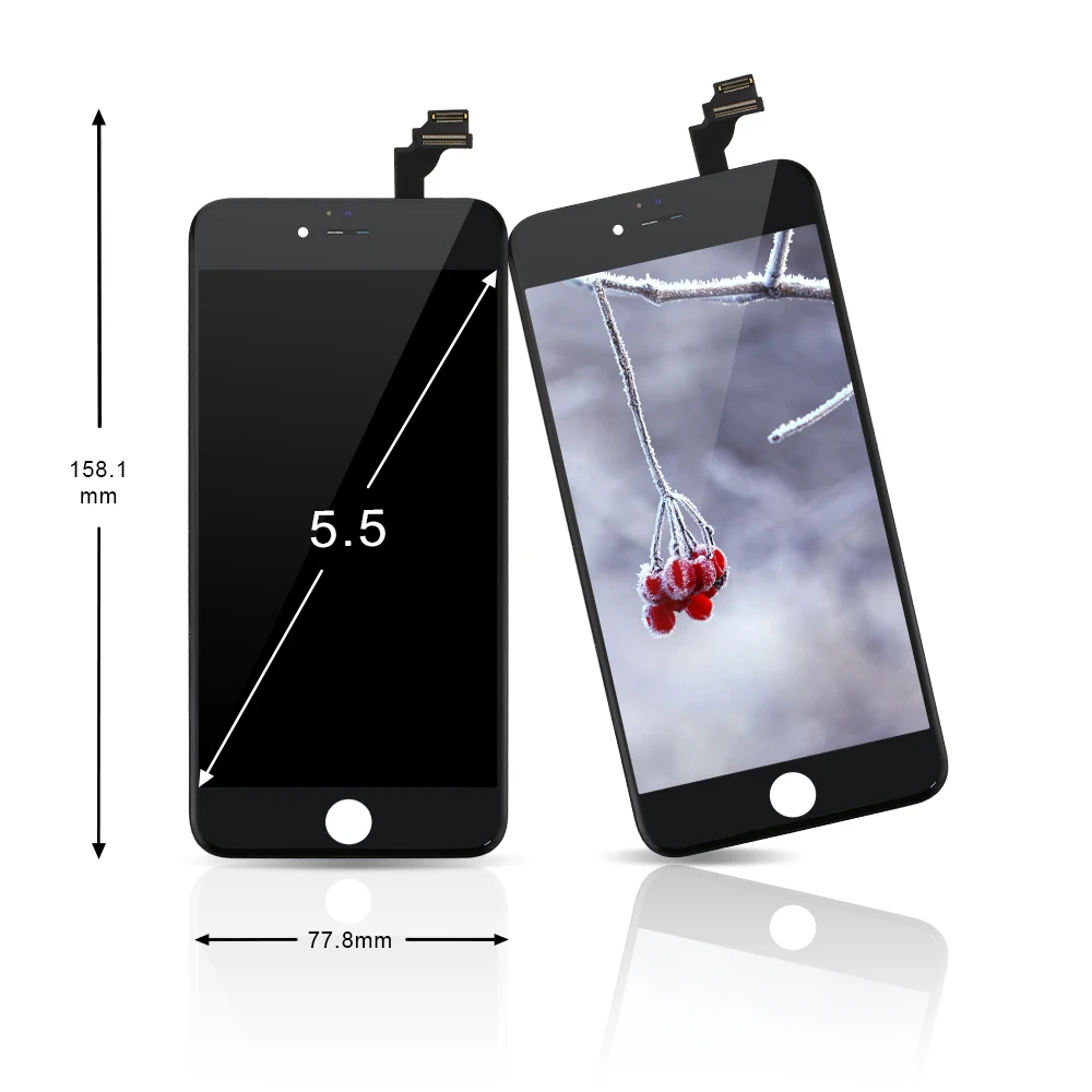 
Wholesale price mobile phone lcd for iphone 6 plus with digitizer, phone screen replacements parts for iphone 6 plus 
