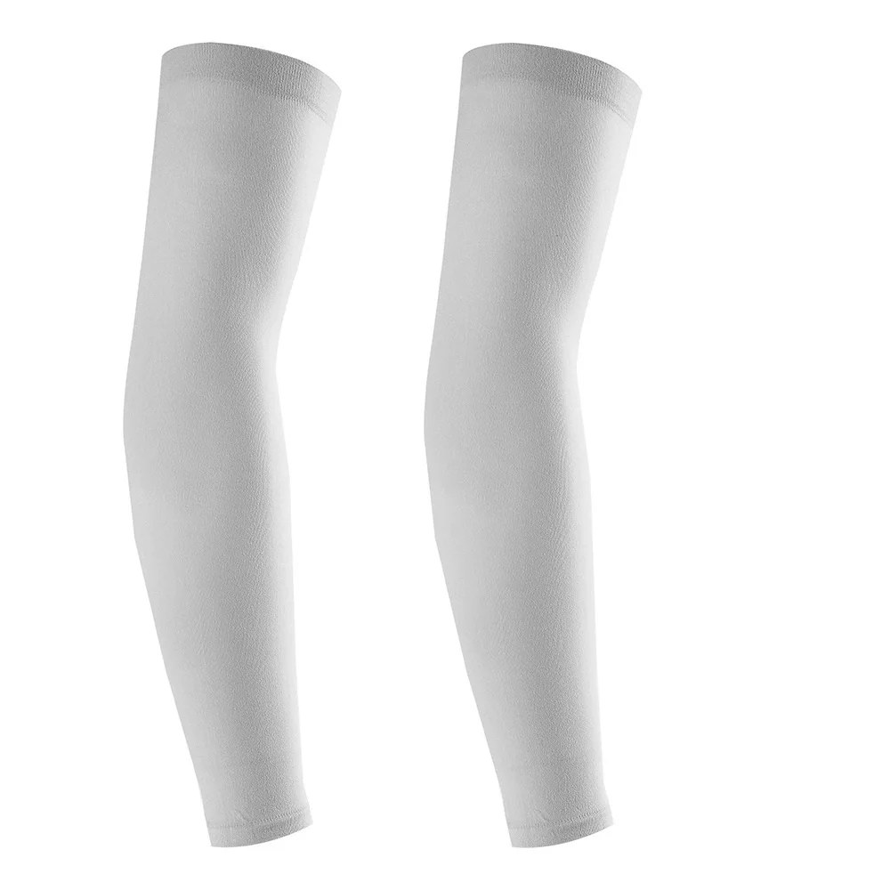 Wholesale 2Pcs Arm Sleeves Hand Cover Cooling Warmer Running Fishing Cycling Spandex Customized Cycling Arm Warmer  Arm Sleeves
