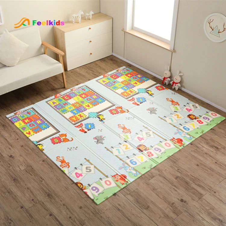  Распродажа складной детский игровой коврик XPE цветной для детей по низкой
