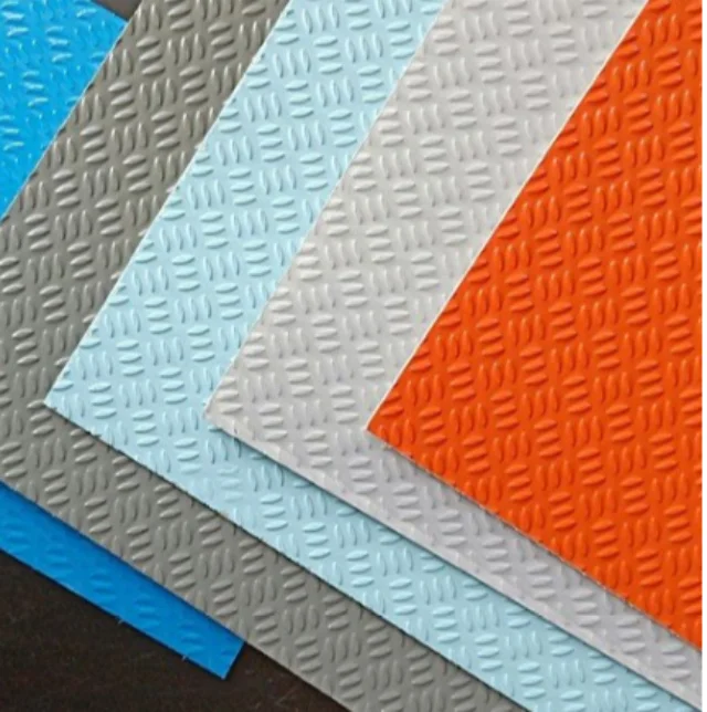 Good quality Embossed bopet clear film roll for emboss fiberglass panel