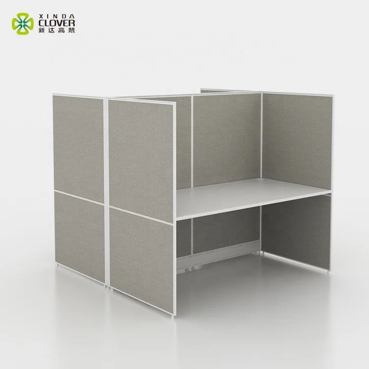 Cubicle Office Desk Standard Size Call Center Workstation Modern Modular Office Furniture