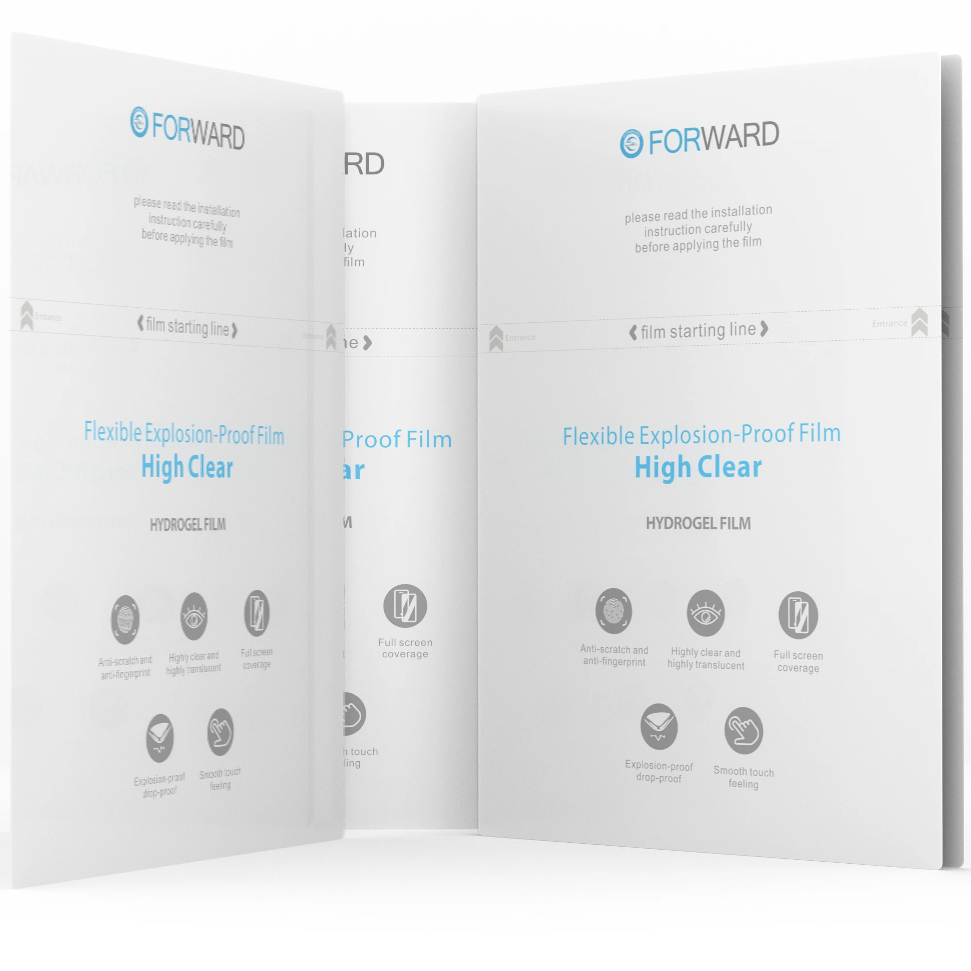  FORWARD 16-inches Big Flexible Explosion-Proof Screen Protector Film For Protecting ipad Huawei MI Samsung