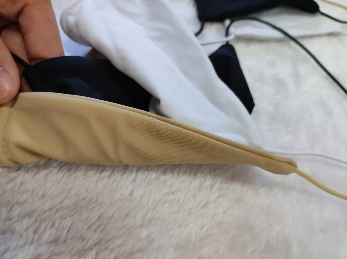 design your own swimwear oem knot bikini ribbed swimsuit