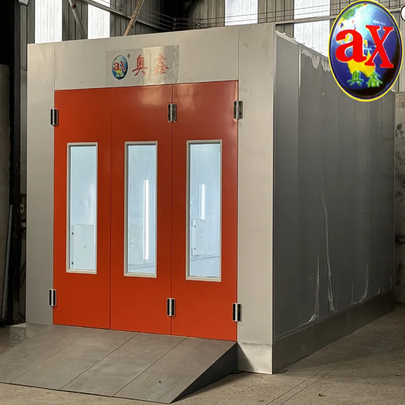 Economical Custom Logo Design Blowtherm Booth Car Painting Room Paint Ovens Spray Booths