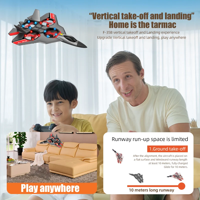 Funny RC Airplanes Toy Kids Remote Control Helicopter Model Toy 2.4G Radio Control Glider Plane Toys