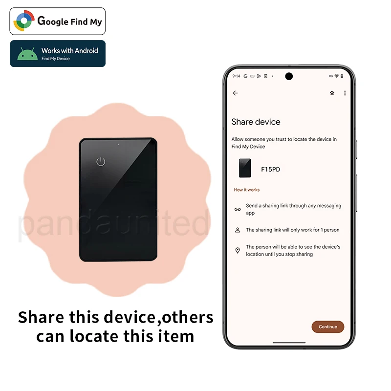 Google Find My Global Portable Locator for Android Anti-lost Kid Key Pet Wallet Elderly Nordic Chip Wireless Charging NFC RFID