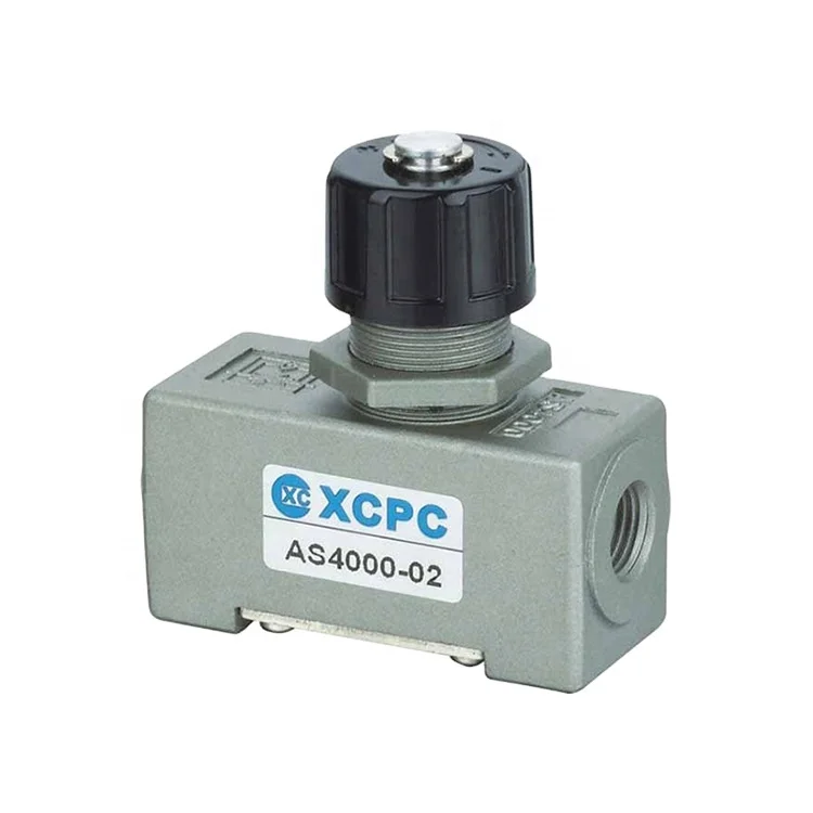 China Supplier AS Series Pneumatic Flow Control Check Valve