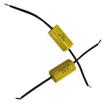 Axial Type audio capacitor