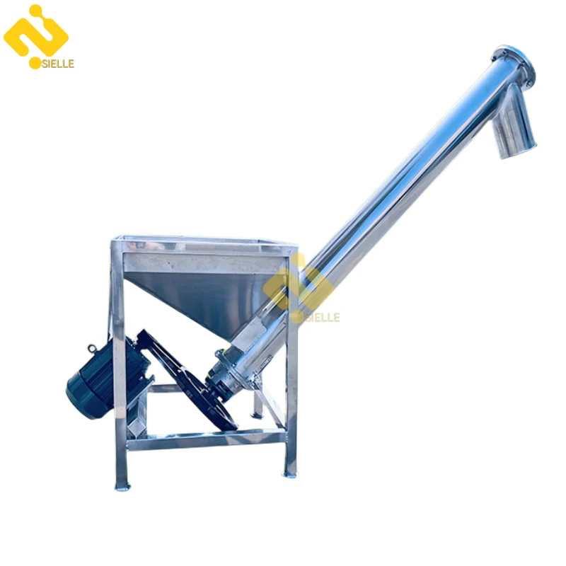 Food Conveying Equipment Screw Elevator Auger Elevator Screw Conveyor For Sale