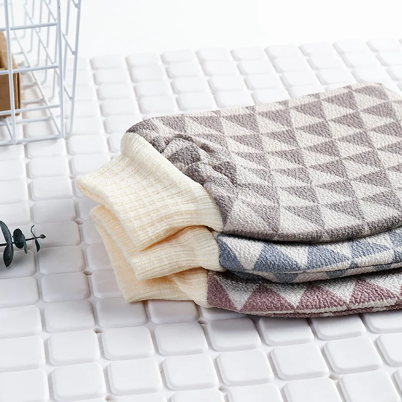 Home Bath Towel Body Deep Cleaning Dead Skin Remover 100% Natural Viscose Bath Exfoliating Scrub Gloves Mitts