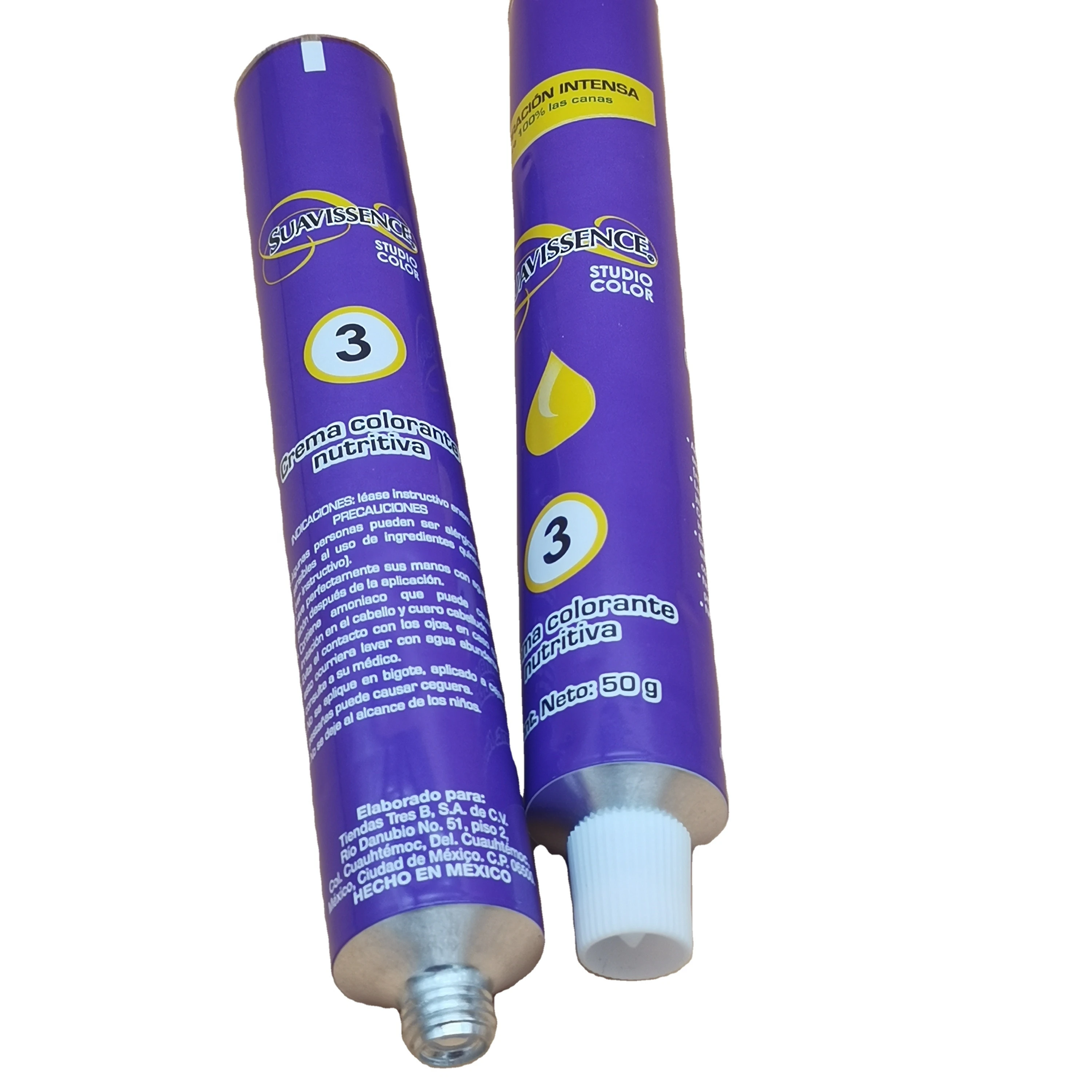 Aluminum Tubes Cosmetic For 30ml Aluminum Hand Cream Soft Tubes With Toothpaste Aluminum Tubes