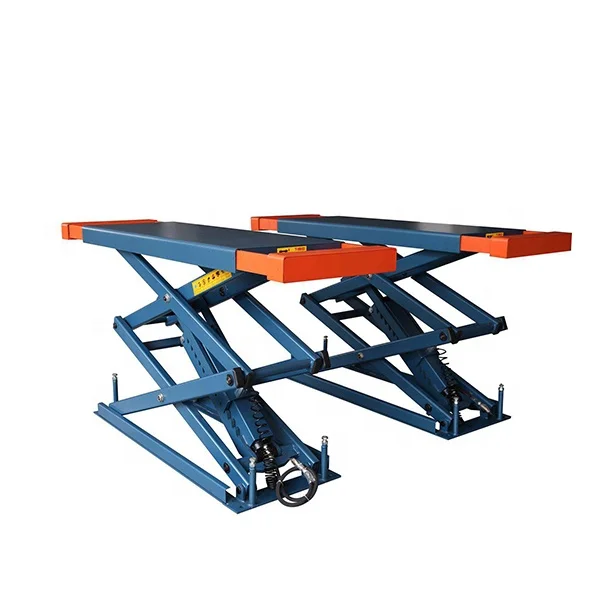 2022 Baohua Car Hoist mid rise scissor auto lift 3000kgs car lift vehicle hoist for Auto Repair workshop Equipment