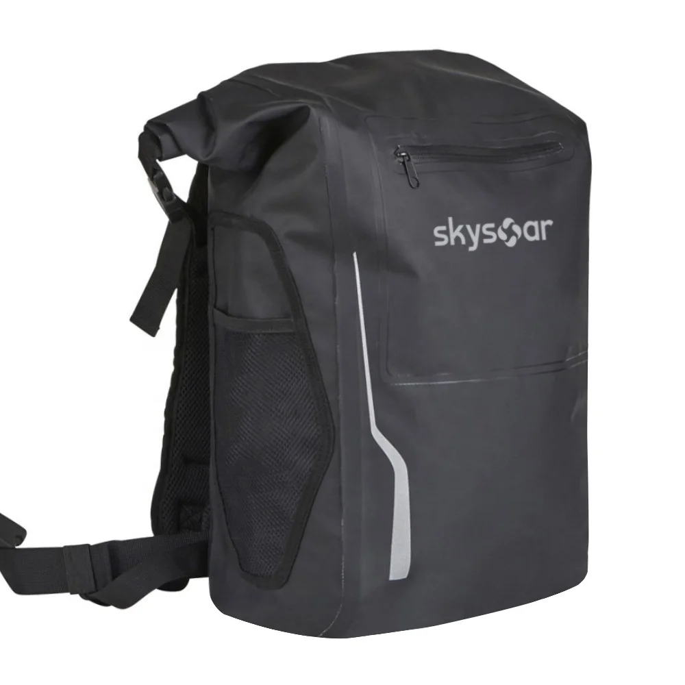 Wholesale High Quality Tarpaulin 100% Waterproof Roll-top Travel Backpack Outdoor Hiking Cycling Dry Bag Beach Camping Dry Pack