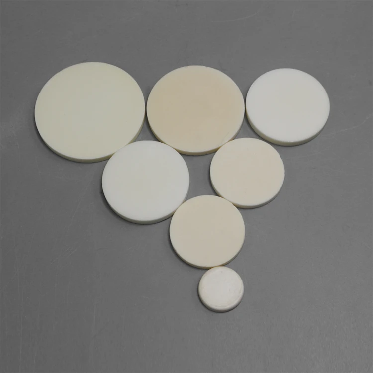 High temperature resistance Insulation Round Shape Zirconia Ceramic Discs Manufacturers