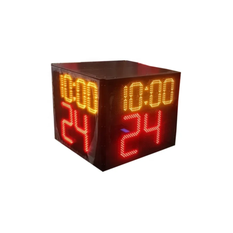 Qutdoor led scoreboard basketball scoreboard with shot clock led digital basketball scoreboard display