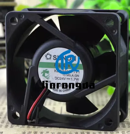 Original 6025 SUNON Jianzhun Silent Fan Inverter KDE2406PTV1 24V 1.9W