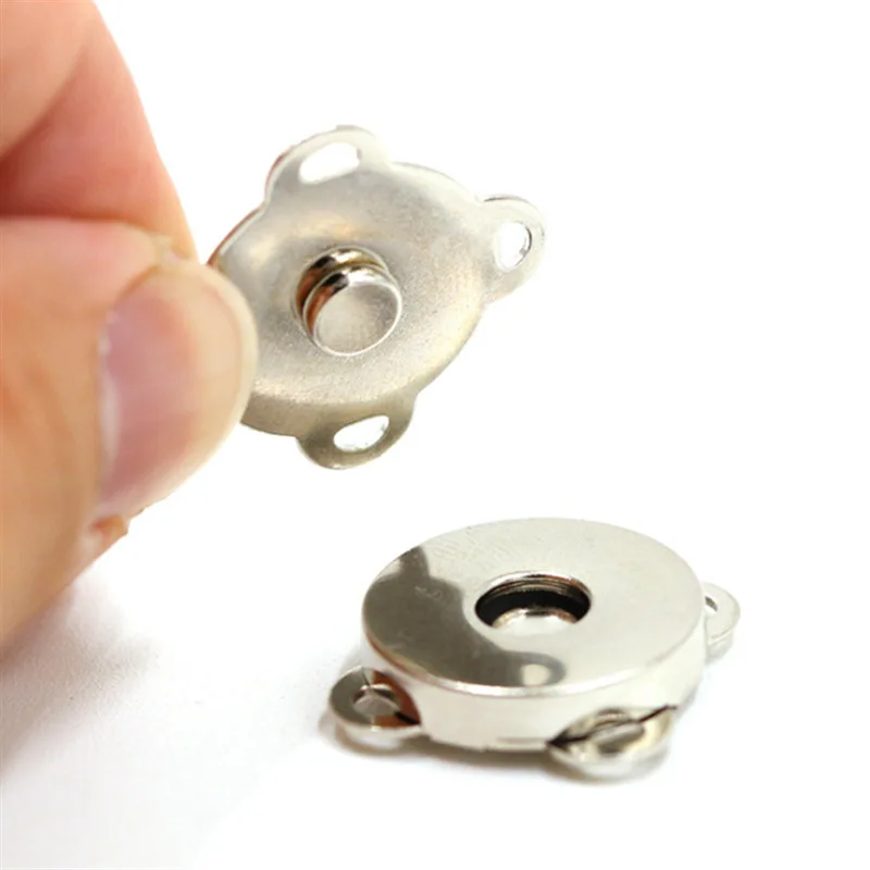 Wholesale invisible Metal   Sewing Snap buttons fasteners Press Buttons for Leather  garment Bags Clothing
