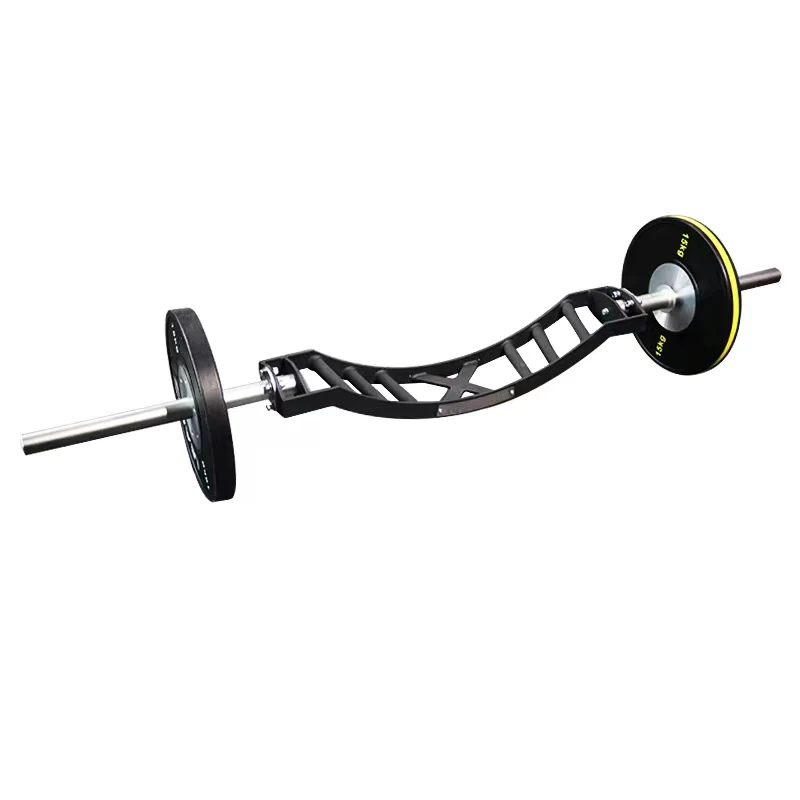 LDH - Fitness Equipment Gym Weightlifting Bar Squat Training Multi Grips Barbell Curved Swiss Bar