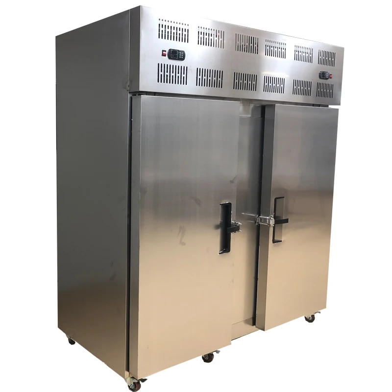 Stainless steel blast freezer chiller storage refrigeration unit with 30 trays