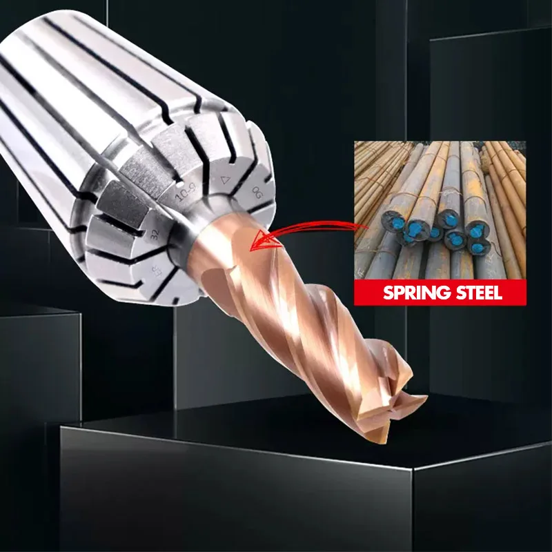 Precision Machine Tools ER Collet ER16 Collet Chuck Tool Bits Holder Spring Collet for CNC Engraving Machine Mil