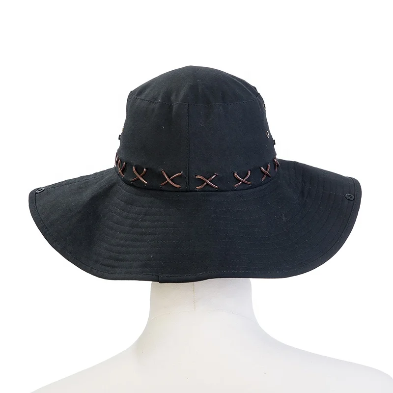 custom bucket hat straw cowboy hat wholesale caps camping cap blank summer women caps sun hats for summer