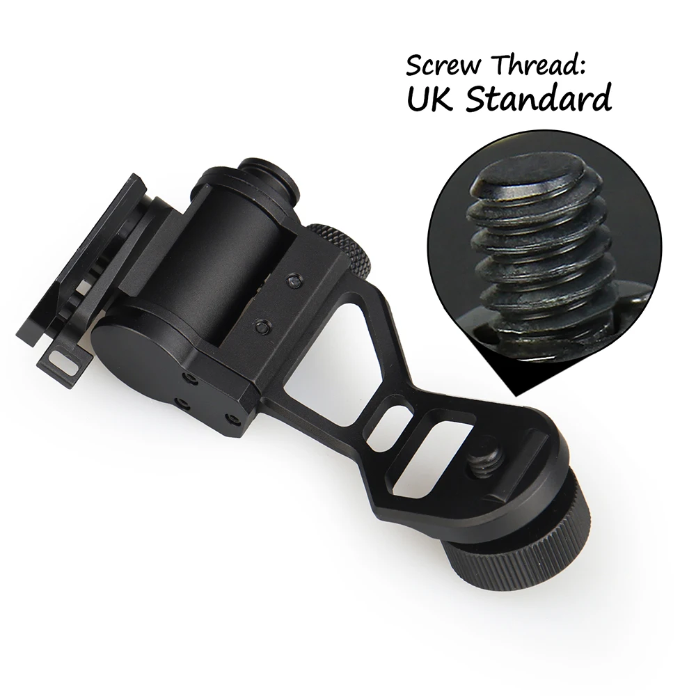 Brand New in 2024 PVS-14 NV gen2 J-Arm adapter fit for night vision mount to connect helmet 24-0259