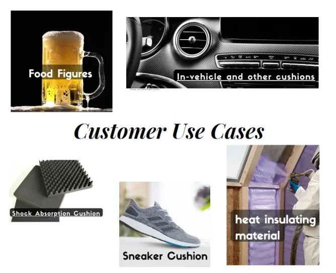 Liquid Polyurethane Rubber Foam Possible to produce high-density insulation with cushioning properties/MU-663