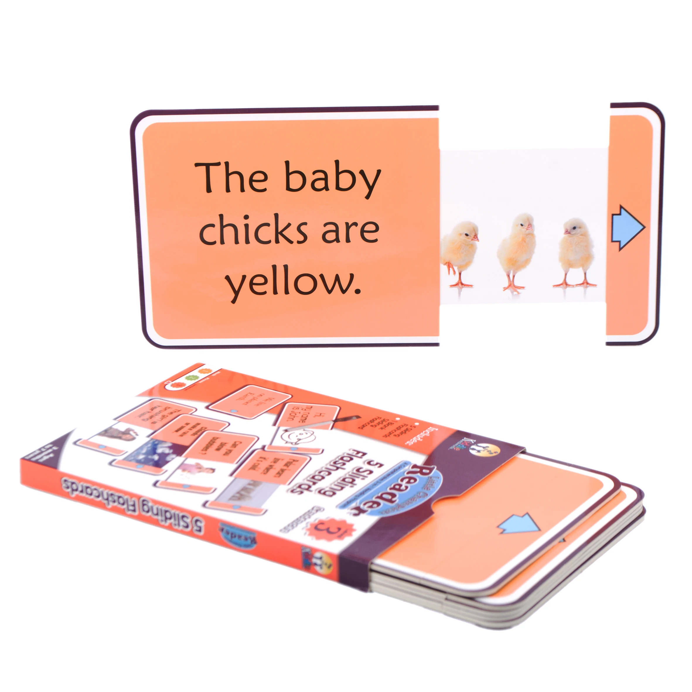 Custom Wipe clean Books Cards Printing Montessori Early Learning Sliding activity write and wipe Cards