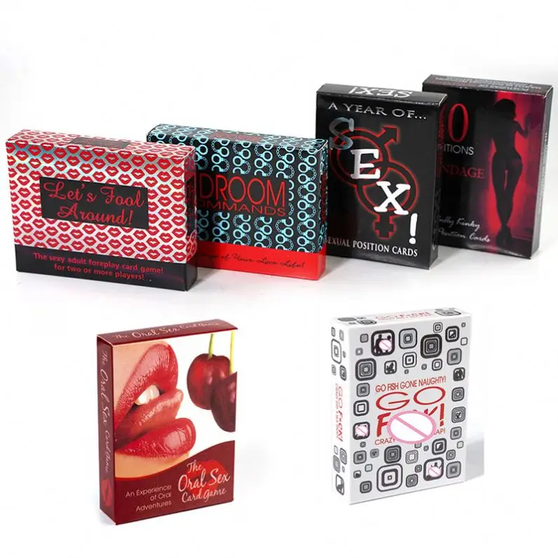 Adult Sex Game Toys 50 Positions Sex Card For Couples Bedroom Erotic Fun Poker Playing Sexy Game Of Bondage