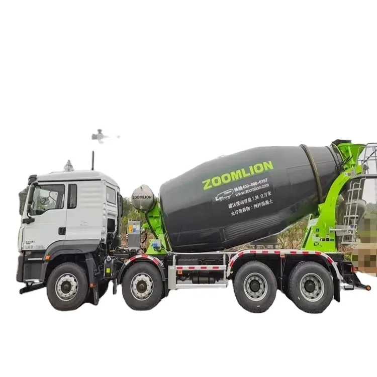 Подержанный 2018 Shacman 12CBM 8*4 цементный смеситель