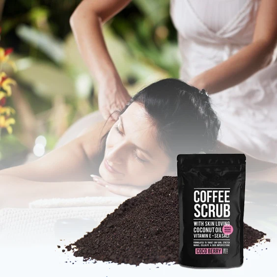 OEM/ODM Private Label Exfoliator Body Scrub Spa Coconut Coffee Body Skin Scrub