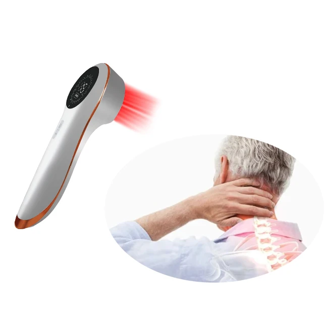 Medical devices 808nm and 650nm diode cold laser therapeutic back pain relief products
