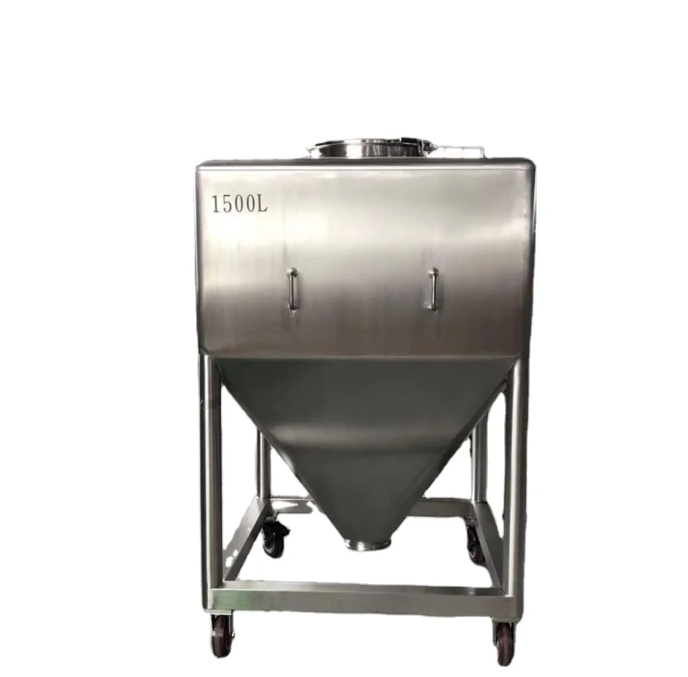 Stainless steel IBC container for package