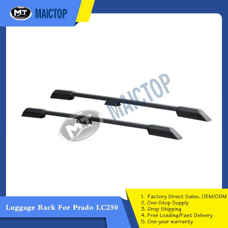 High-Quality Aluminum Alloy Carry On Luggage Rack Car Roof Rack Luggage Rack For Prado LC250