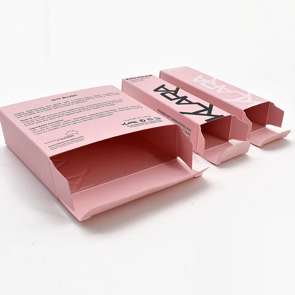 Custom Print Cosmetic Makeup box Embossing Foil Gold Sliver Special Paper Skin Cream Face Cream Gift Cosmetic Packaging Box