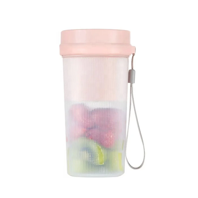 
300mL Travel Personal Size Blender USB Single Rechargeable Fruit Mixing Portable Juicer Cup 