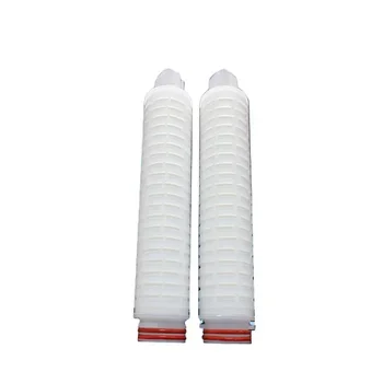 Purify water system portable element 40 inch 5-20 micron pleated PP microporous filter cartridge