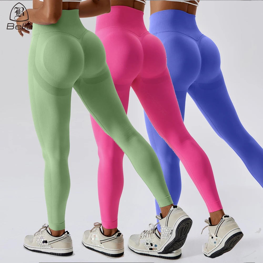 Женские леггинсы с завышенной