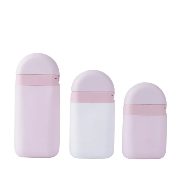 PP material 40ml 70ml 100ml sunscreen cream hand cream lotion flip top bottle cosmetic packaging